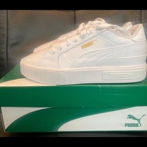 Womens Cali Star White Pumas